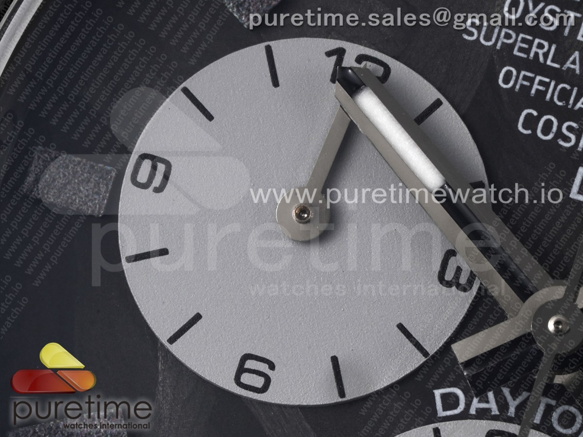 Daytona DIW Carbon N6F Carbon/White Dial on Black Nylon Strap SA4130 V2