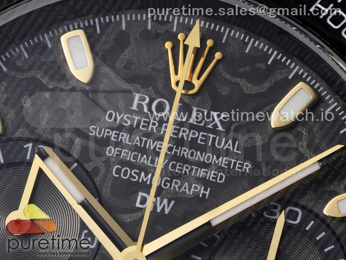 Daytona DIW Carbon N6F Carbon/Black RG Dial on Black Nylon Strap SA4130 V2