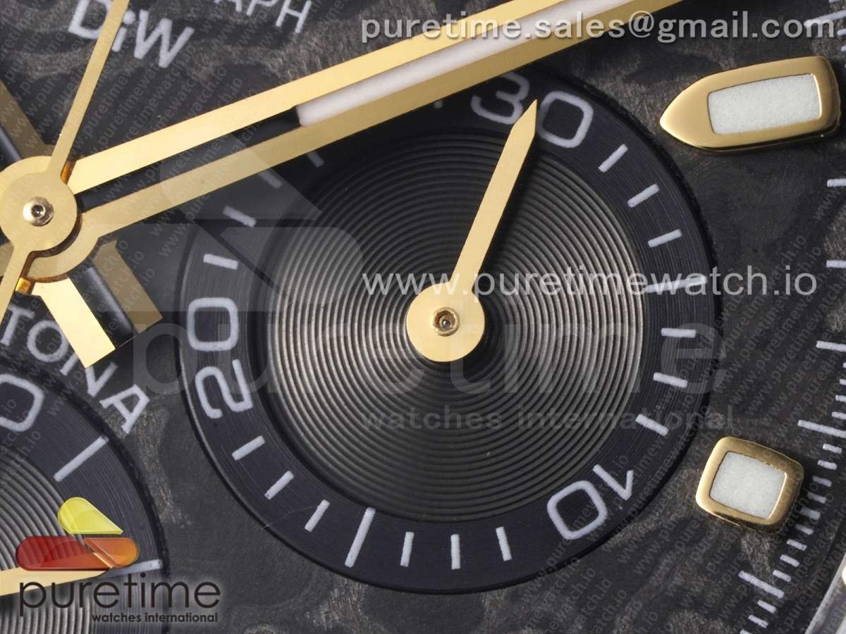 Daytona DIW Carbon N6F Carbon/Black RG Dial on Black Nylon Strap SA4130 V2