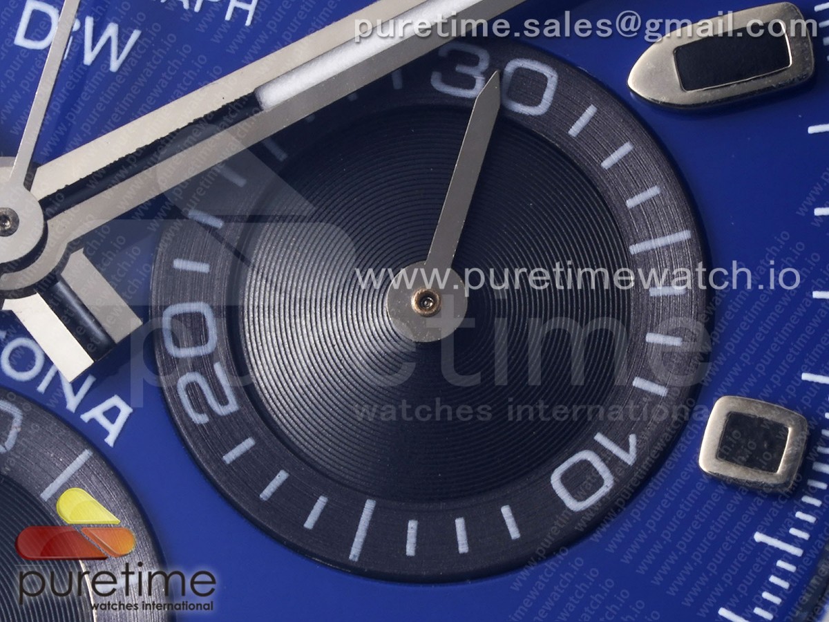 Daytona DIW Carbon N6F Blue/Black Dial on Blue Nylon Strap SA4130 V2