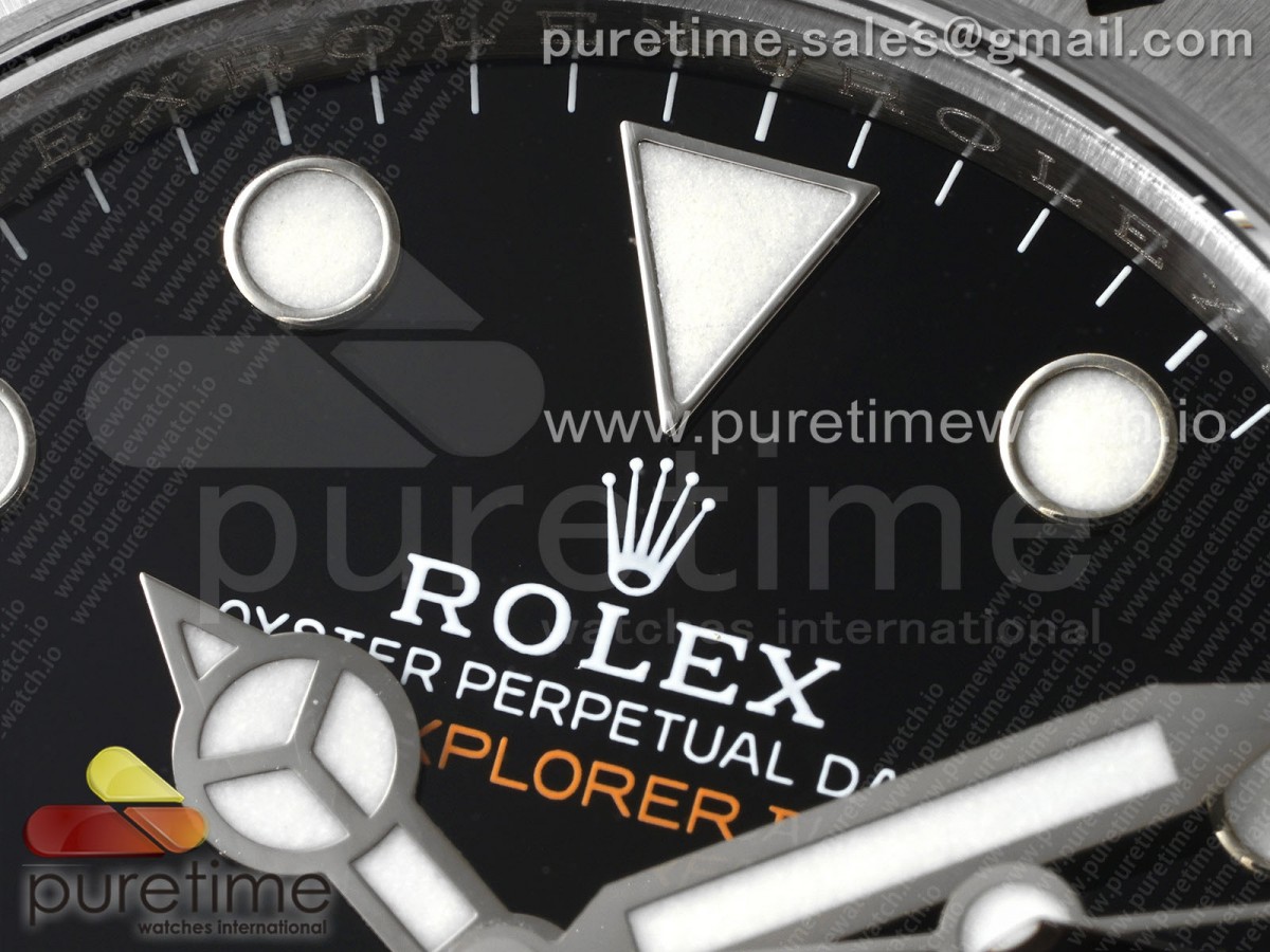 Explorer II 42mm 226570 Black 904L SS GMF Black Dial on Bracelet VR3285 CHS