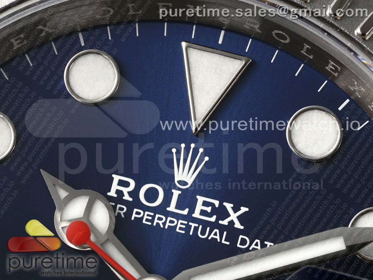 Yacht-Master 126622 904L Steel AR+F Blue Dial on SS Bracelet VR3235