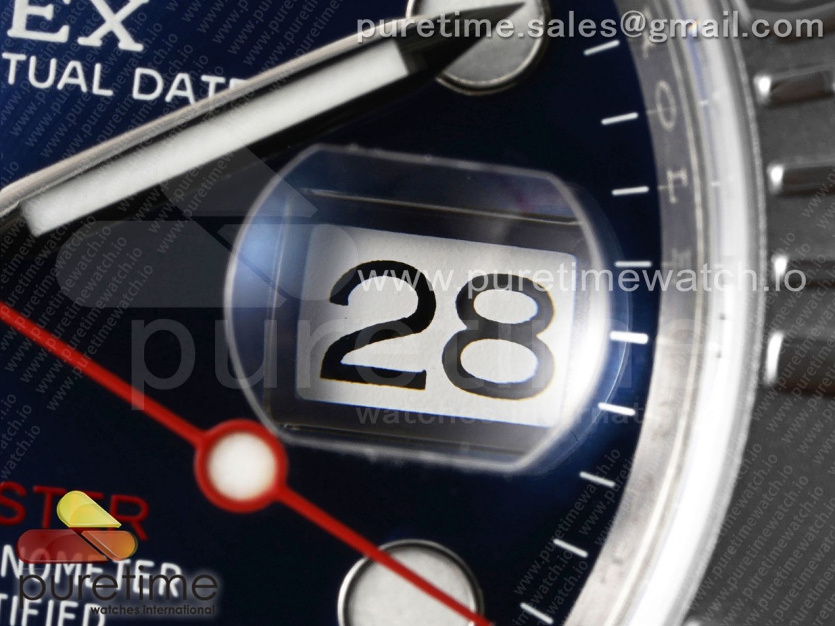 Yacht-Master 126622 904L Steel AR+F Blue Dial on SS Bracelet VR3235