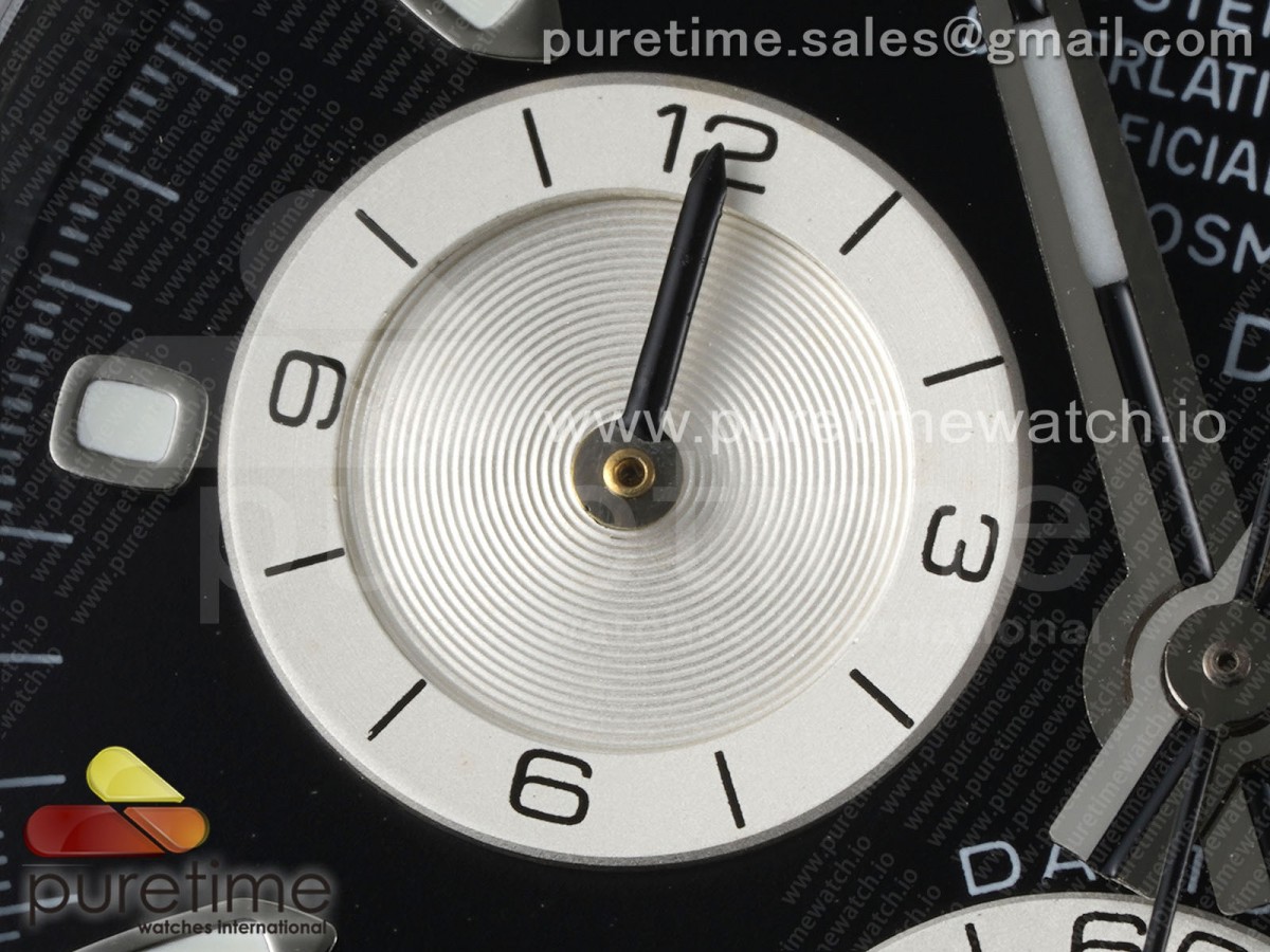 Daytona DIW White Carbon Case DIWF Edition Black/White Dial on Black Nylon Strap A7750