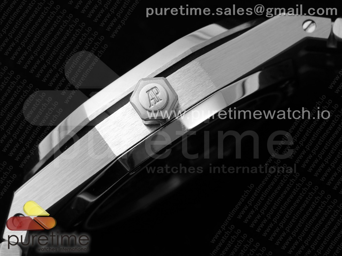 Royal Oak 34mm SS BF Blue Dial Diamonds Bezel on SS Bracelet A5800