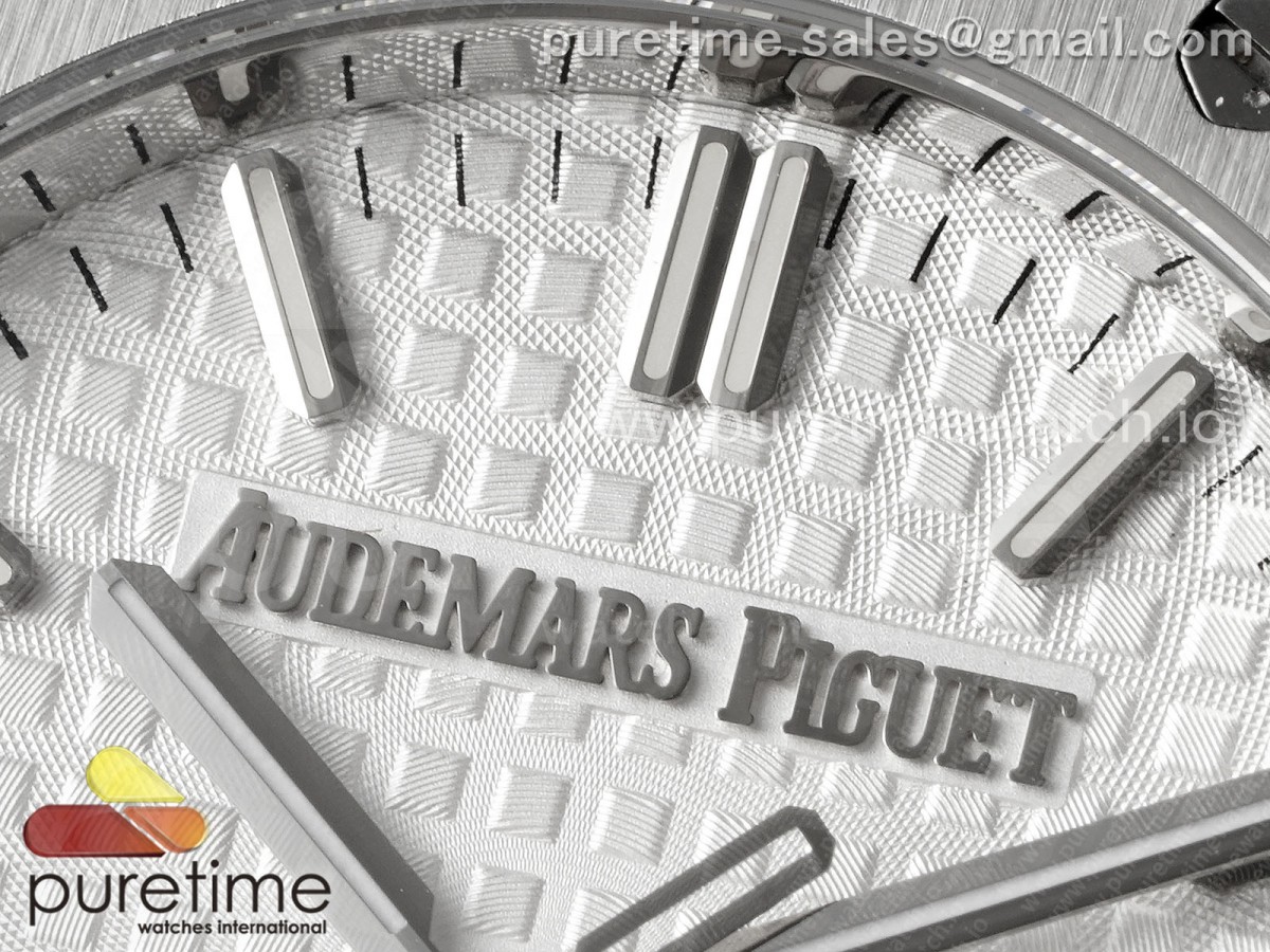 Royal Oak 34mm SS BF White Dial on SS Bracelet A5800