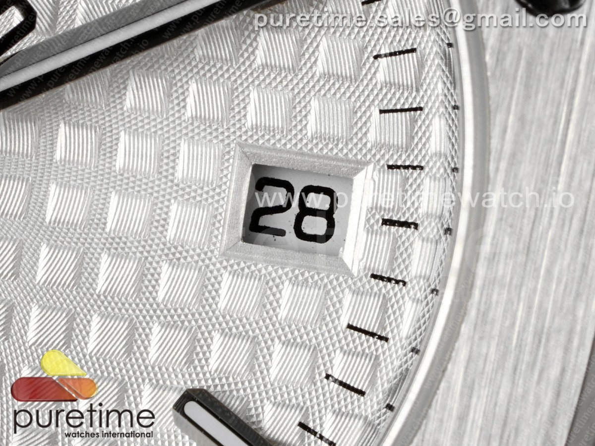 Royal Oak 34mm SS BF White Dial on SS Bracelet A5800