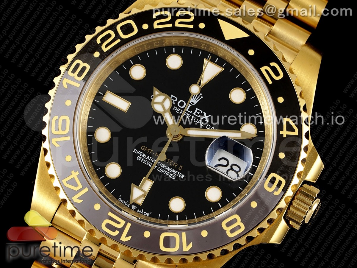 GMT Master II 126718 APF Black Dial on Jubilee Bracelet VR3285 CHS
