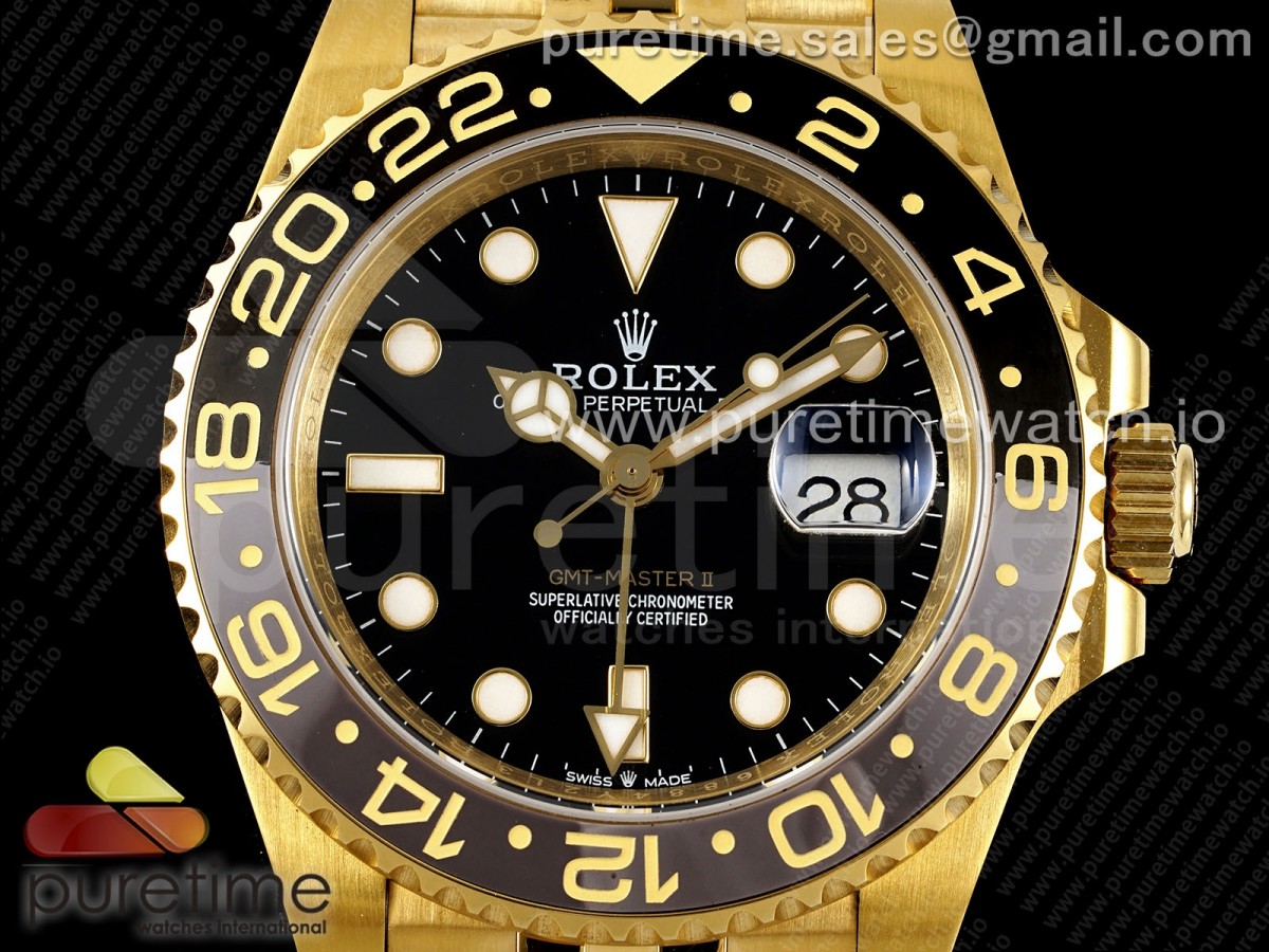 GMT Master II 126718 APF Black Dial on Jubilee Bracelet VR3285 CHS