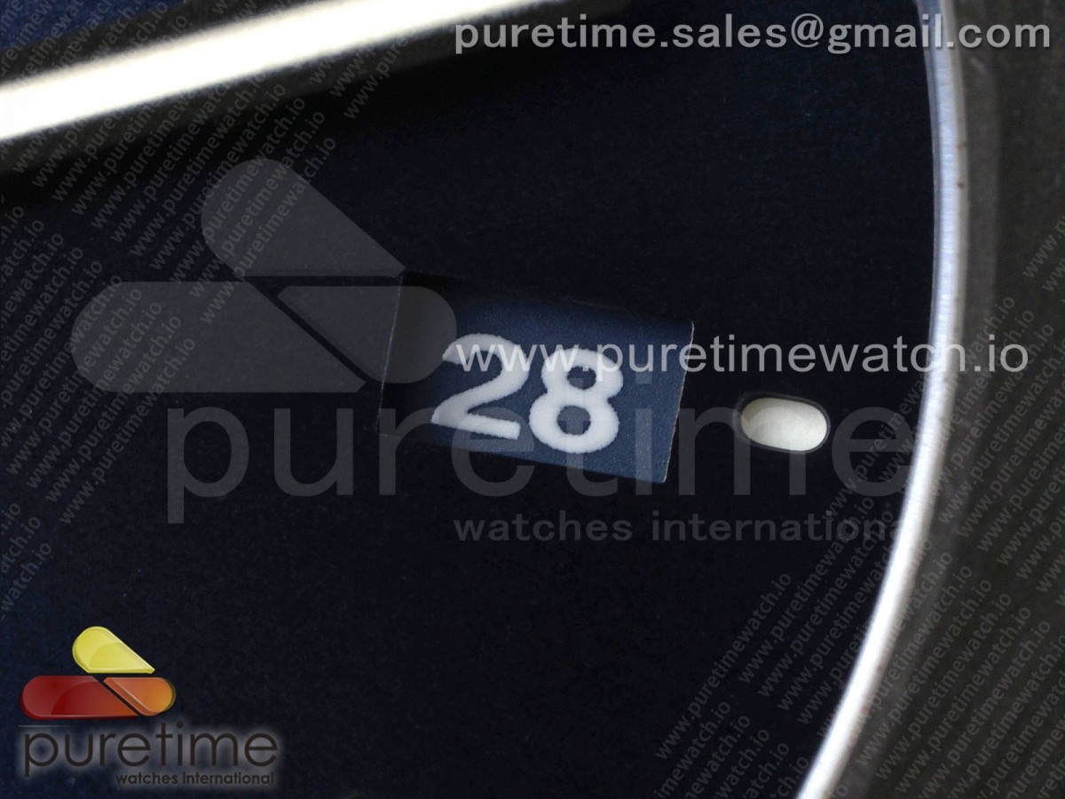 PAM1279 X Luminor GMT 42mm Titanium VSF Blue Dial on Black Leather Strap P.9011