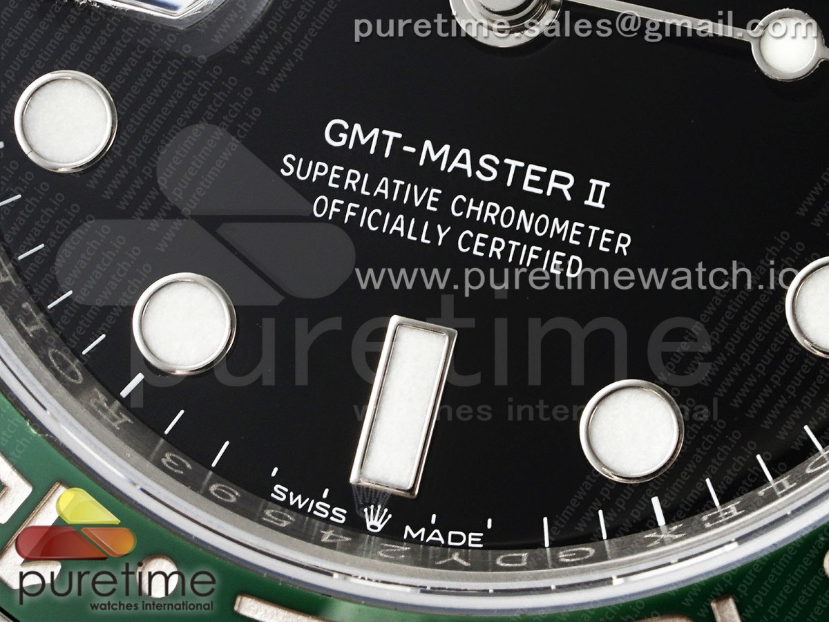 GMT Master II 126720 VTNR LHD 904L SS C+SF on Jubilee Bracelet VR3285 CHS
