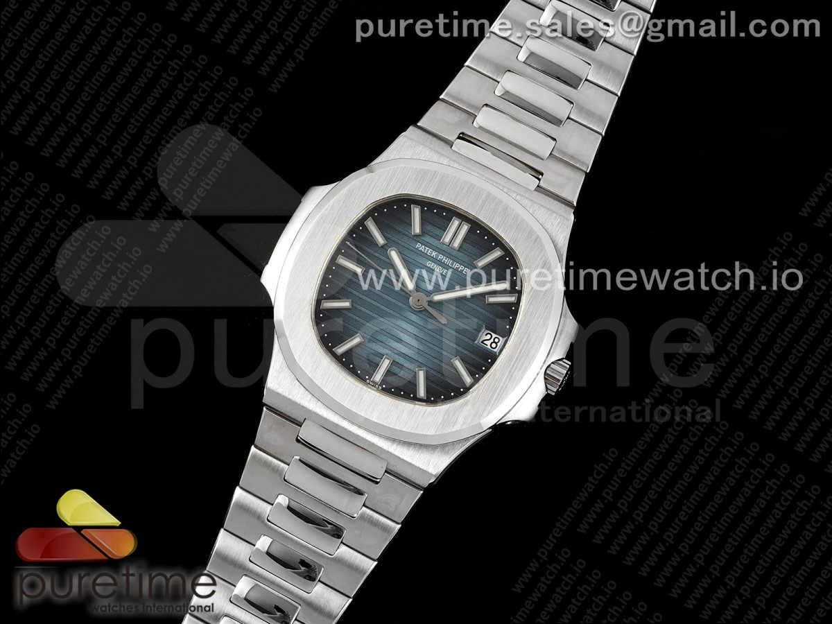 Nautilus 5711 BPF Blue Textured Dial on SS Bracelet A324