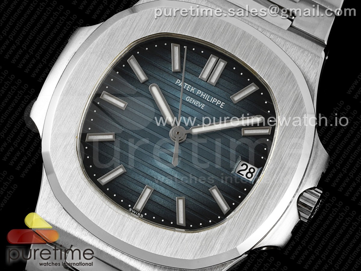 Nautilus 5711 BPF Blue Textured Dial on SS Bracelet A324