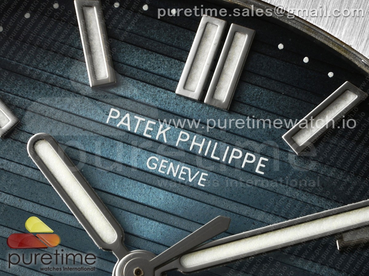 Nautilus 5711 BPF Blue Textured Dial on SS Bracelet A324