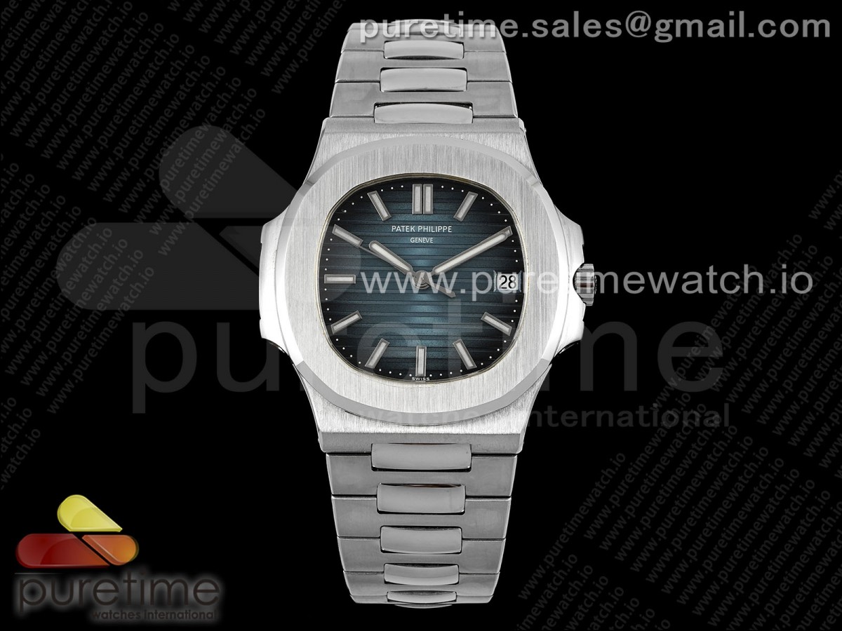 Nautilus 5711 BPF Blue Textured Dial on SS Bracelet A324