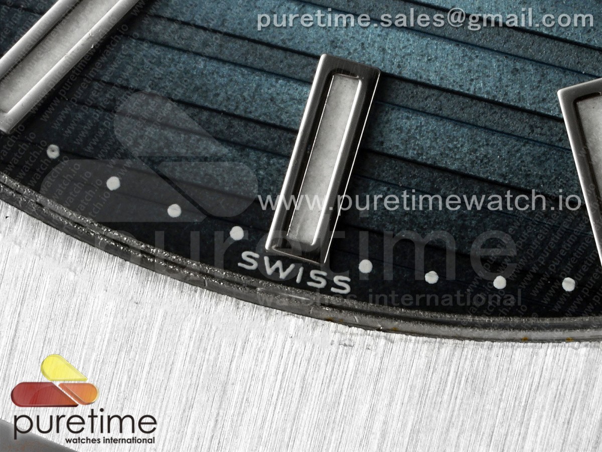 Nautilus 5711 BPF Blue Textured Dial on SS Bracelet A324