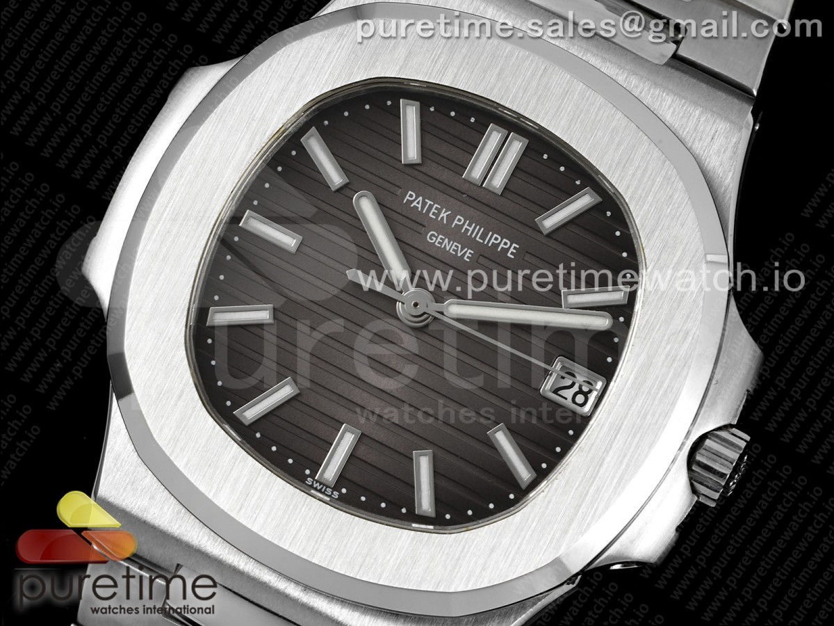 Nautilus 5711 BPF Brown Textured Dial on SS Bracelet A324