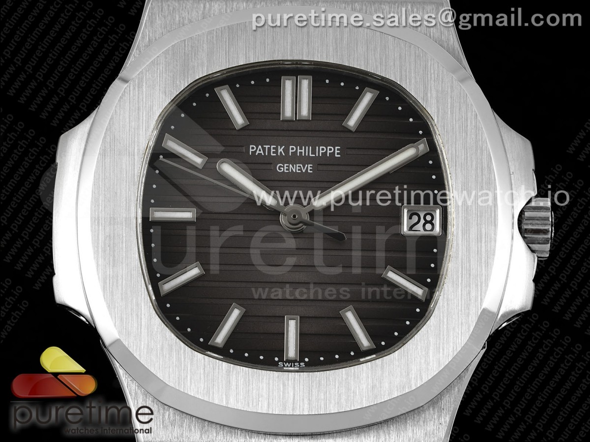 Nautilus 5711 BPF Brown Textured Dial on SS Bracelet A324