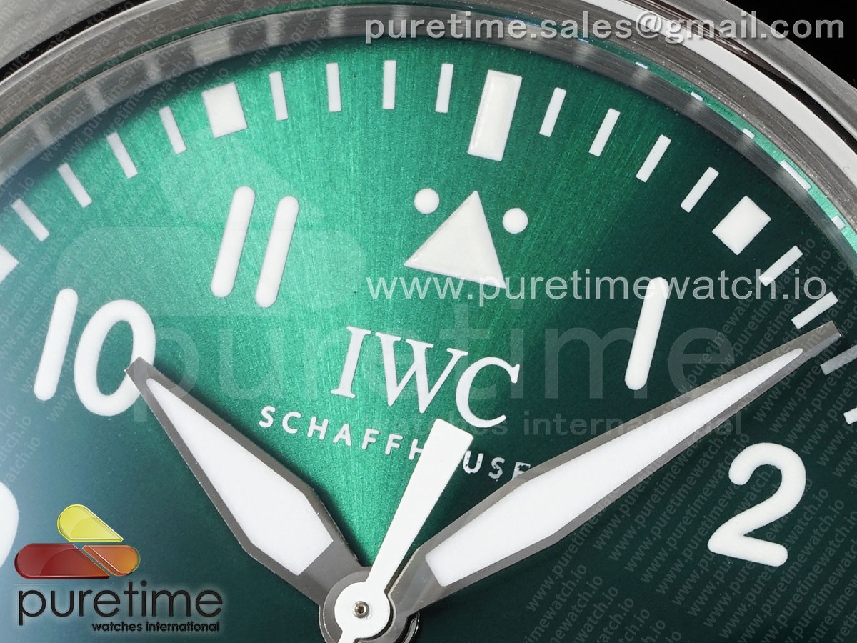 Pilot Mark XX BLSF Green Dial on Brown Leather Strap MIYOTA 9015
