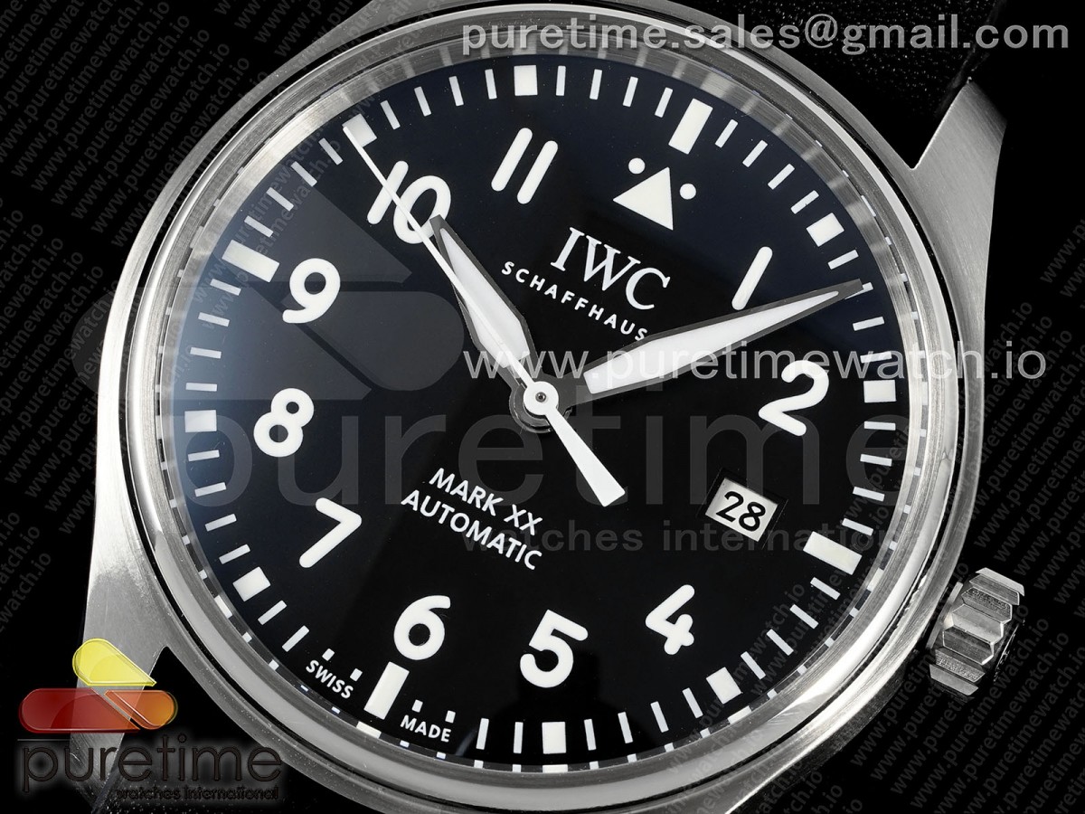 Pilot Mark XX BLSF Black Dial on Black Leather Strap MIYOTA 9015