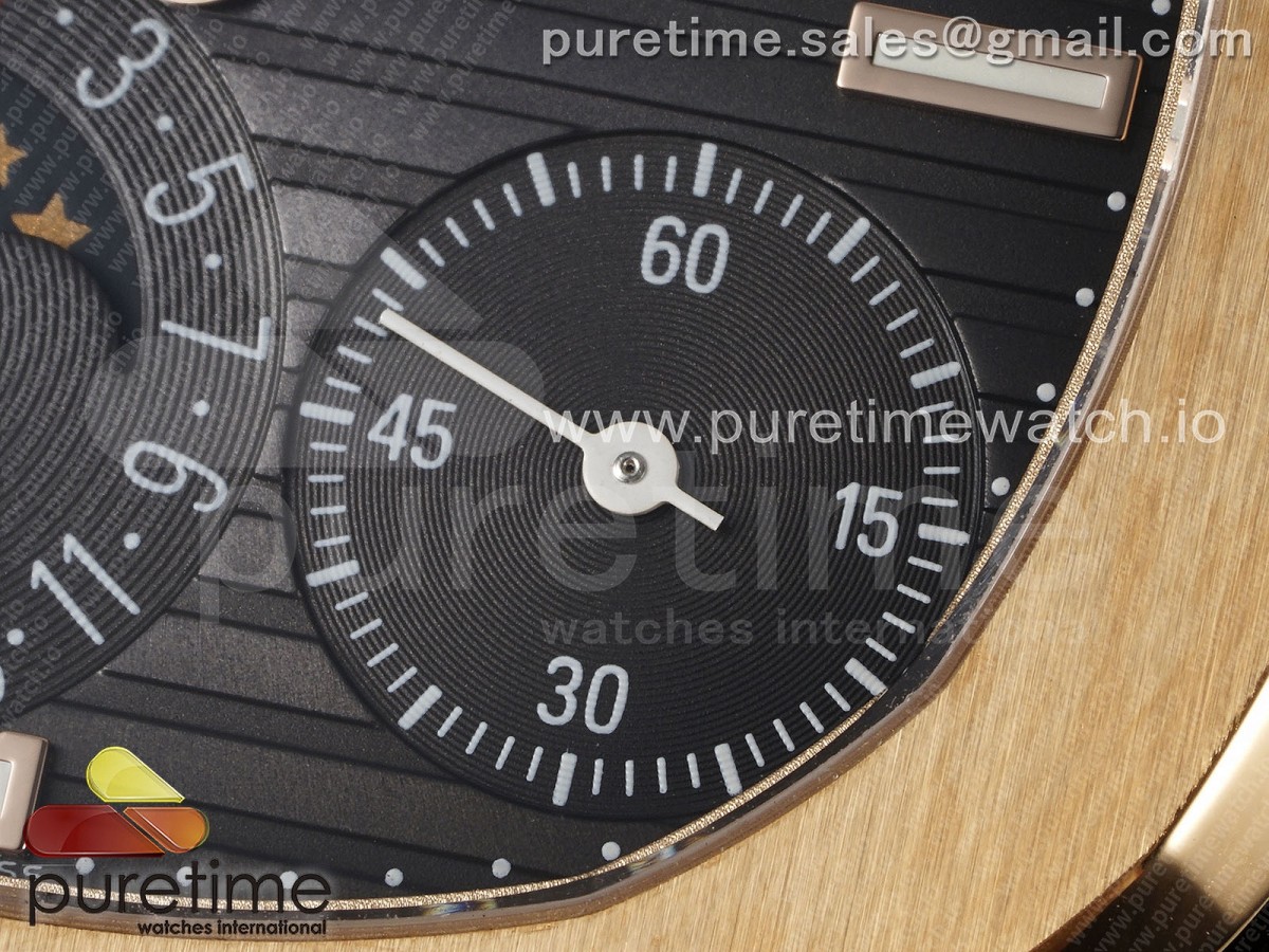 Nautilus 5712 RG PPF Brown Dial on RG Bracelet A240 V2