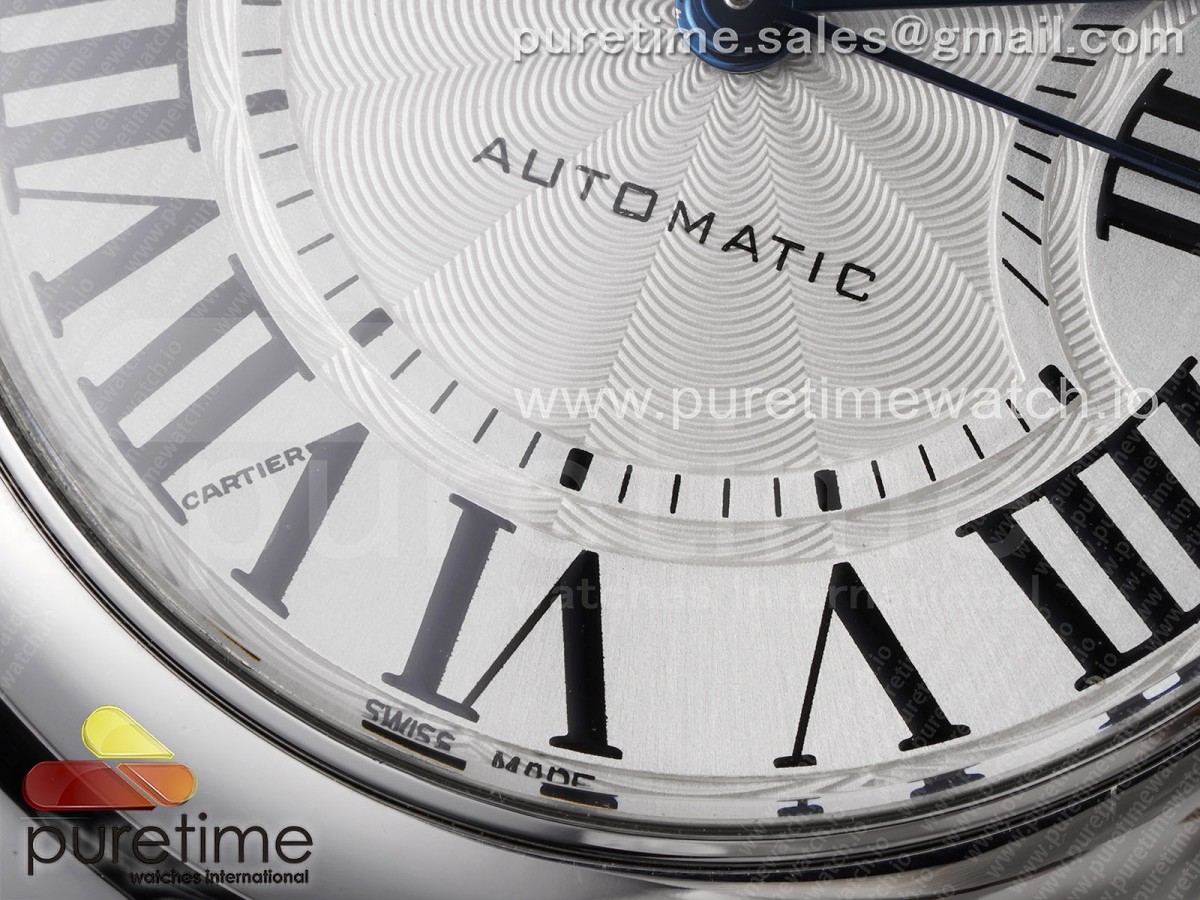 Ballon Bleu 33mm SS/YG AF Silver Dial on SS/YG Bracelet SEIKO NH05A