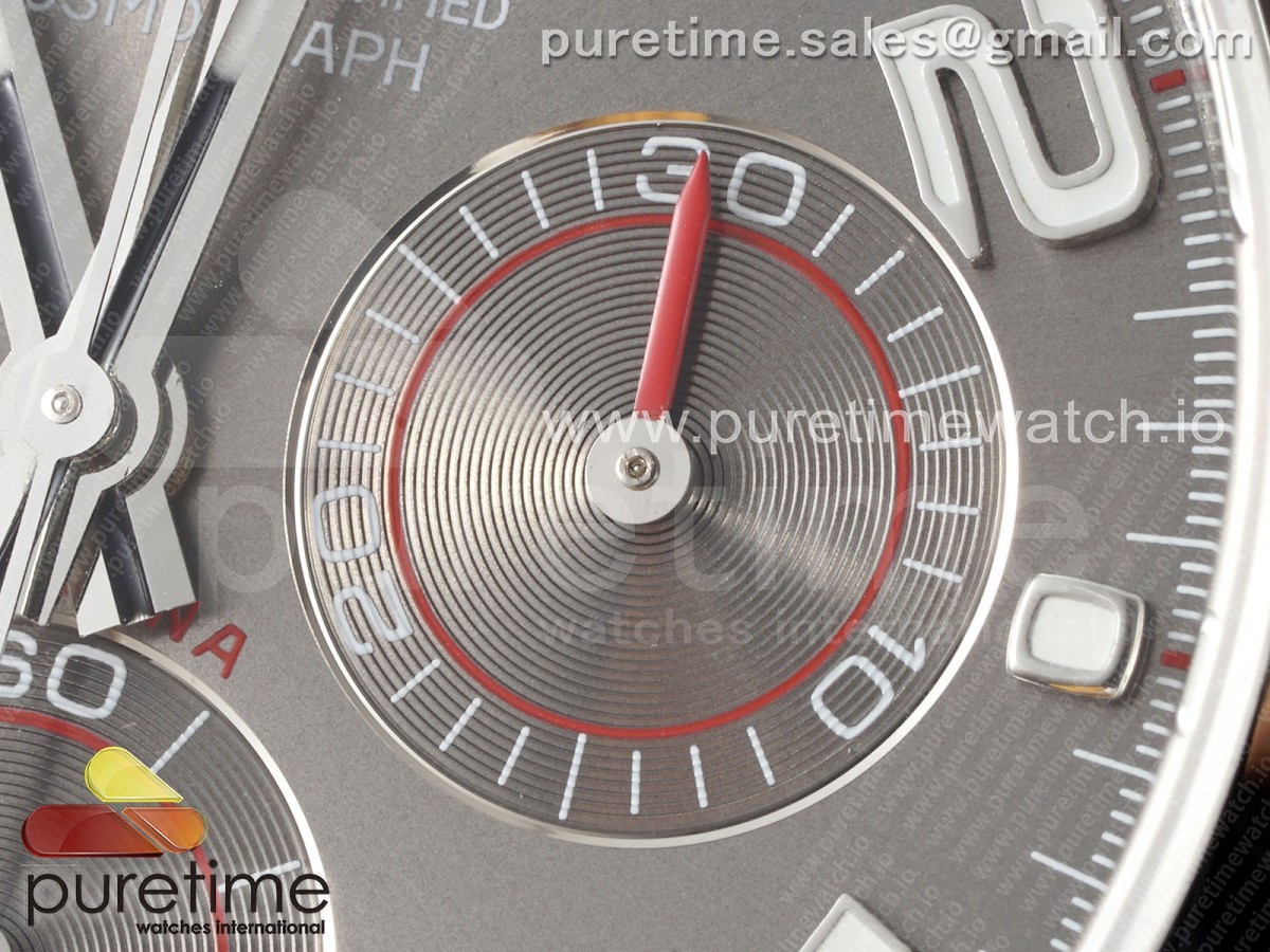 Daytona 116509 QF Gray Numeral Dial on SS Bracelet SH4130 V3 (Gain Weight)