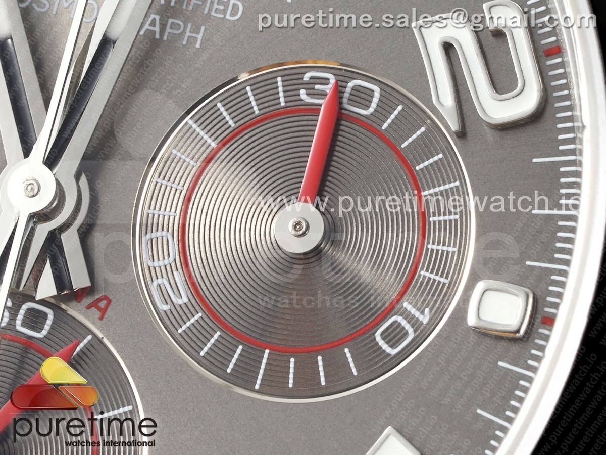 Daytona 116519 QF Gray Numeral Dial on Oysterflex Strap SH4130 V3 (Gain Weight)