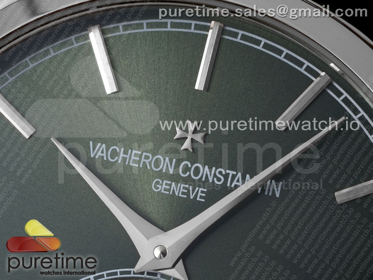 VC Tourbillon SS RMSF Edition Green Dial on Green Leather Strap