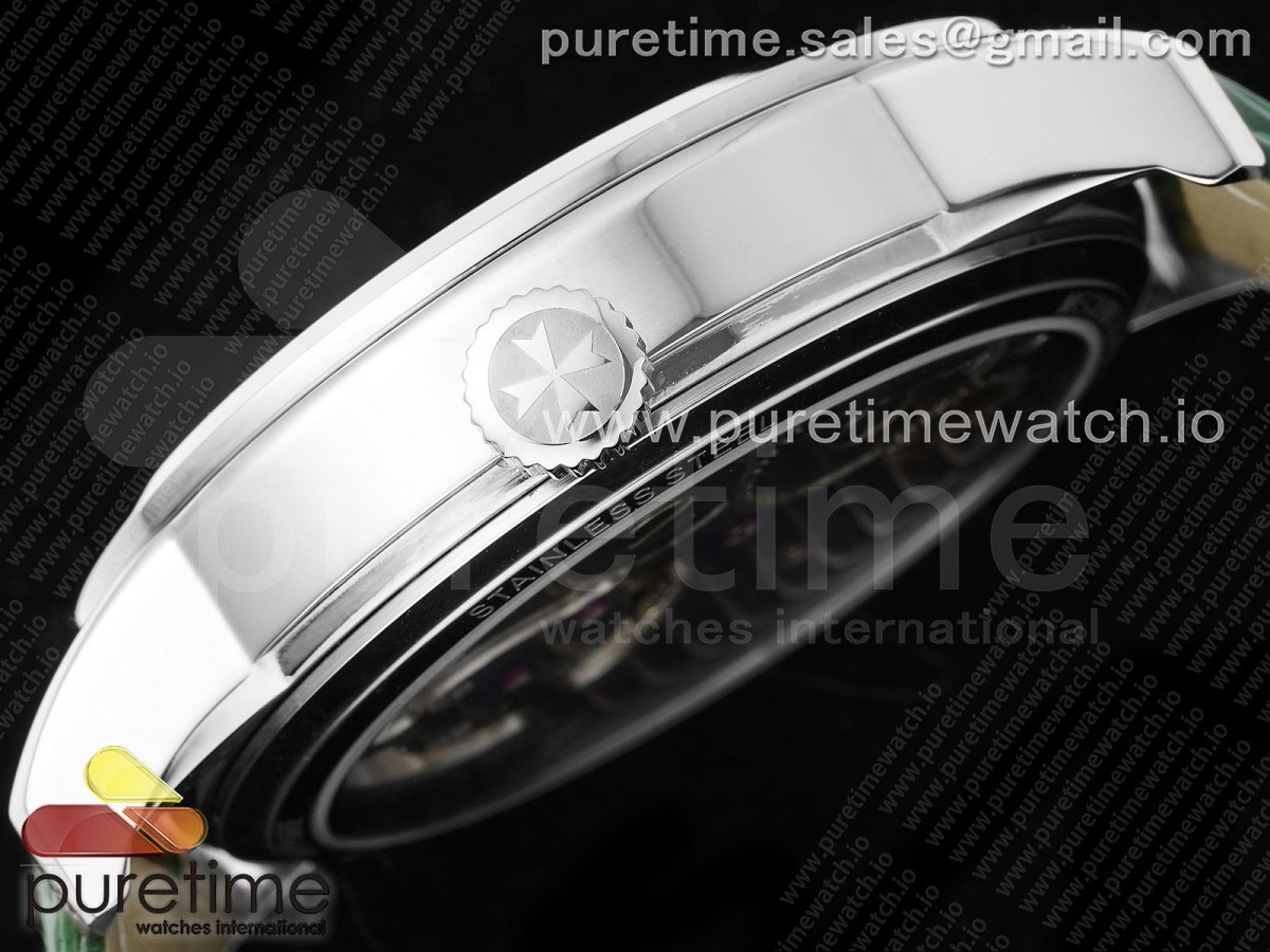 VC Tourbillon SS RMSF Edition Green Dial on Green Leather Strap