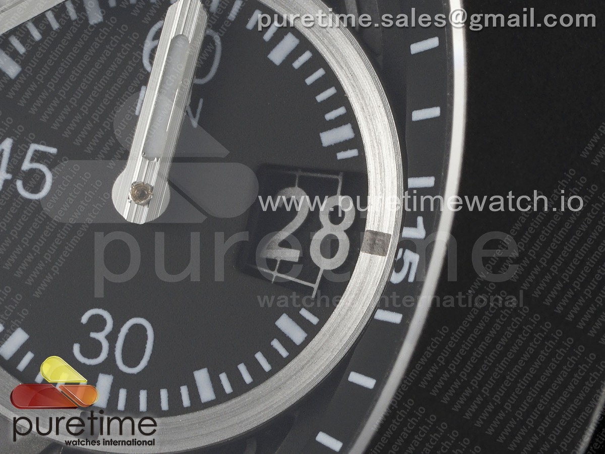 Big Bang Unico 42mm Black Ceramic BBF Skeleton Dial on Black Rubber Strap A1280 V2