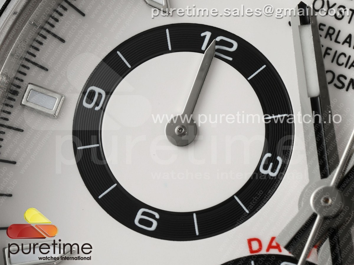 2023 Daytona 126500 AR+F 904L SS Case and Bracelet White Dial SA4131