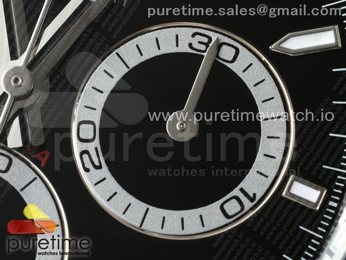 2023 Daytona 126500 AR+F 904L SS Case and Bracelet Black Dial SA4131