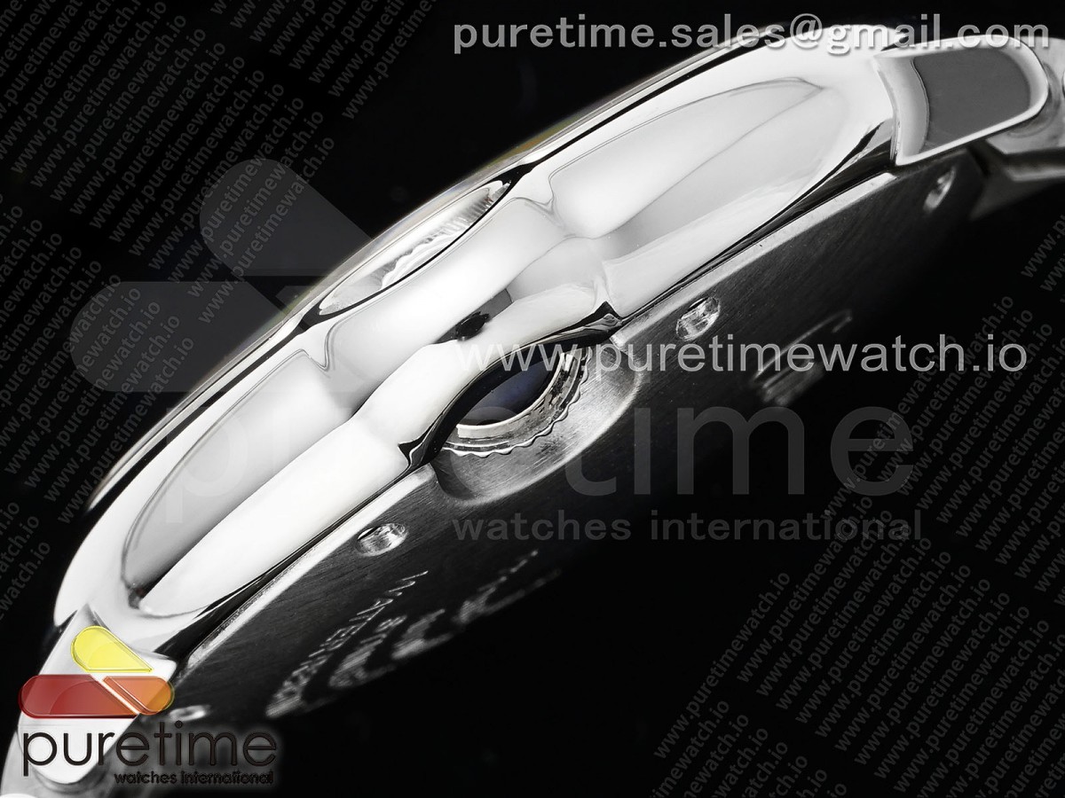 Ballon Bleu 33mm SS AF White Diamonds Dial on SS Bracelet Ronda Quartz