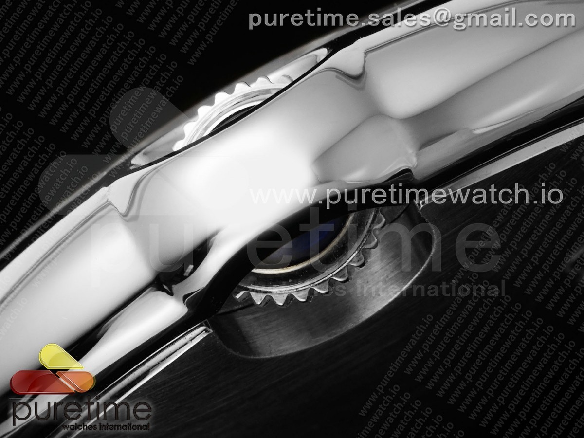 Ballon Bleu Ladies 28mm SS AF White Diamonds Dial on Black Leather Strap Ronda Quartz