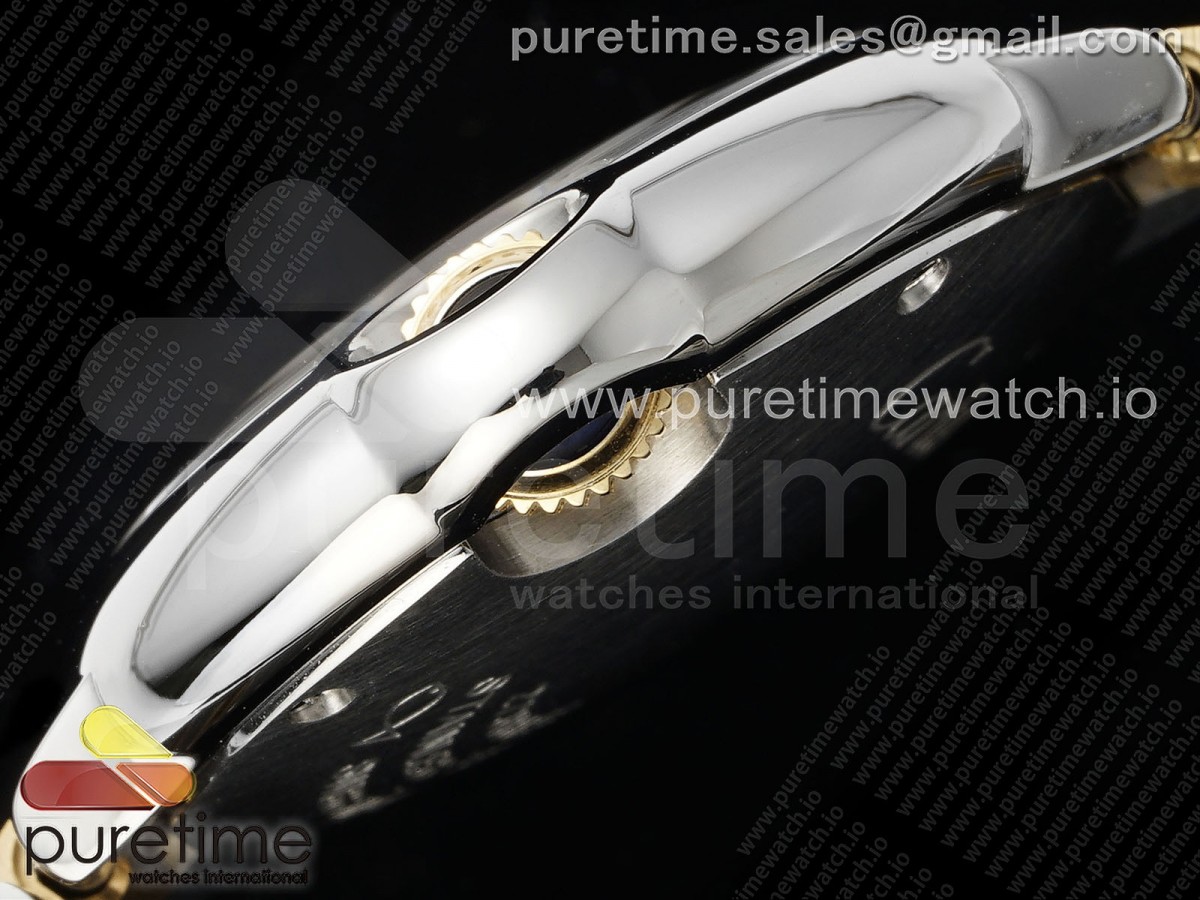 Ballon Bleu Ladies 28mm SS/YG AF White Dial Bezel on SS/YG Bracelet Ronda Quartz