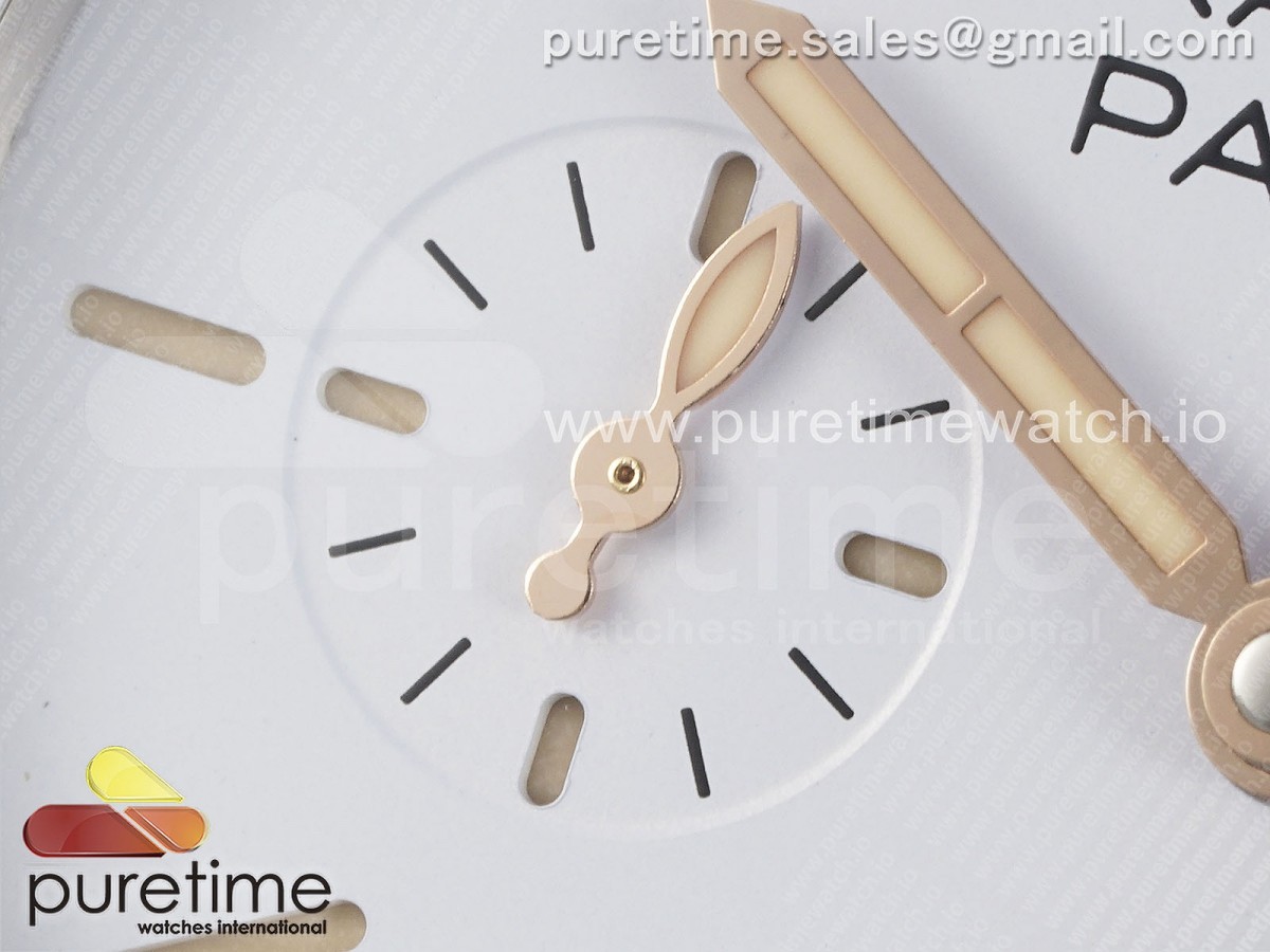PAM1292 Radiomir 40mm VSF White Dial on Brown Leather Strap P900