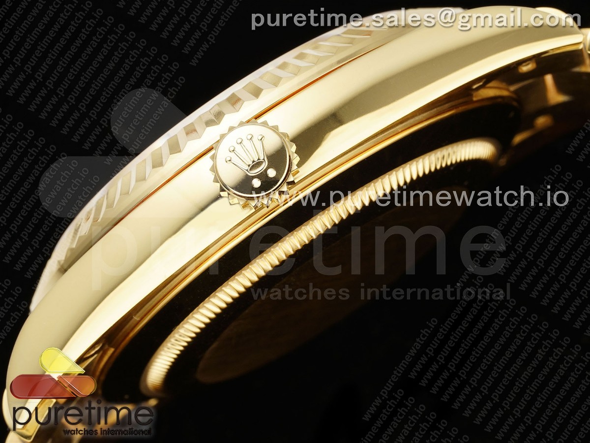 Day Date 40 YG 228238 ARF Silver Roman Dial on President Bracelet VR3255 (Gain Weight)