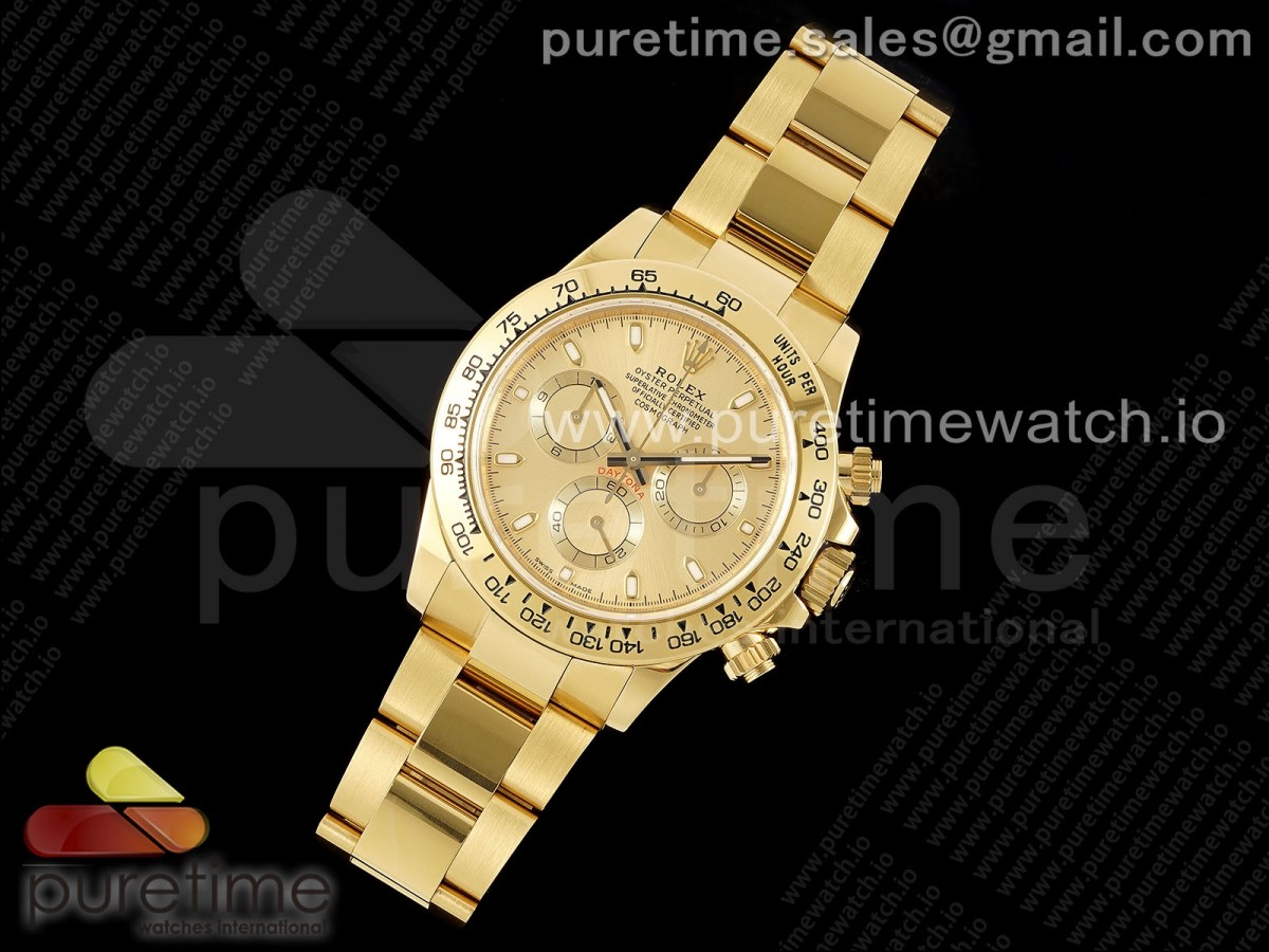Daytona 116508 KING YG Dial on YG Bracelet SH4130