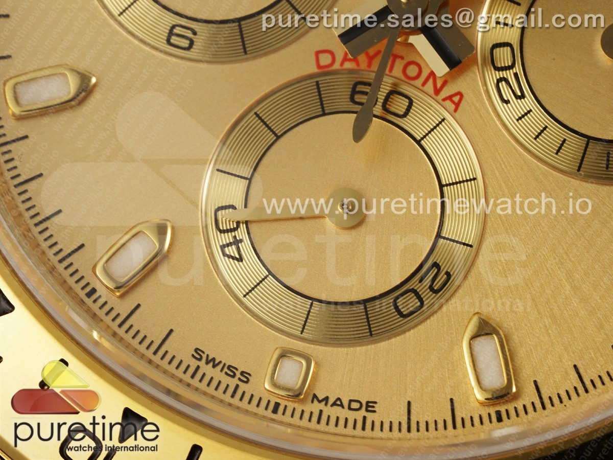 Daytona 116508 KING YG Dial on YG Bracelet SH4130