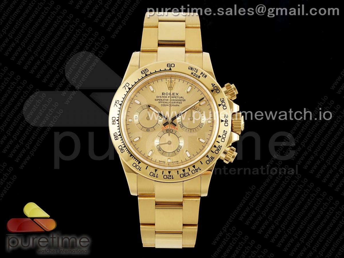 Daytona 116508 KING YG Dial on YG Bracelet SH4130