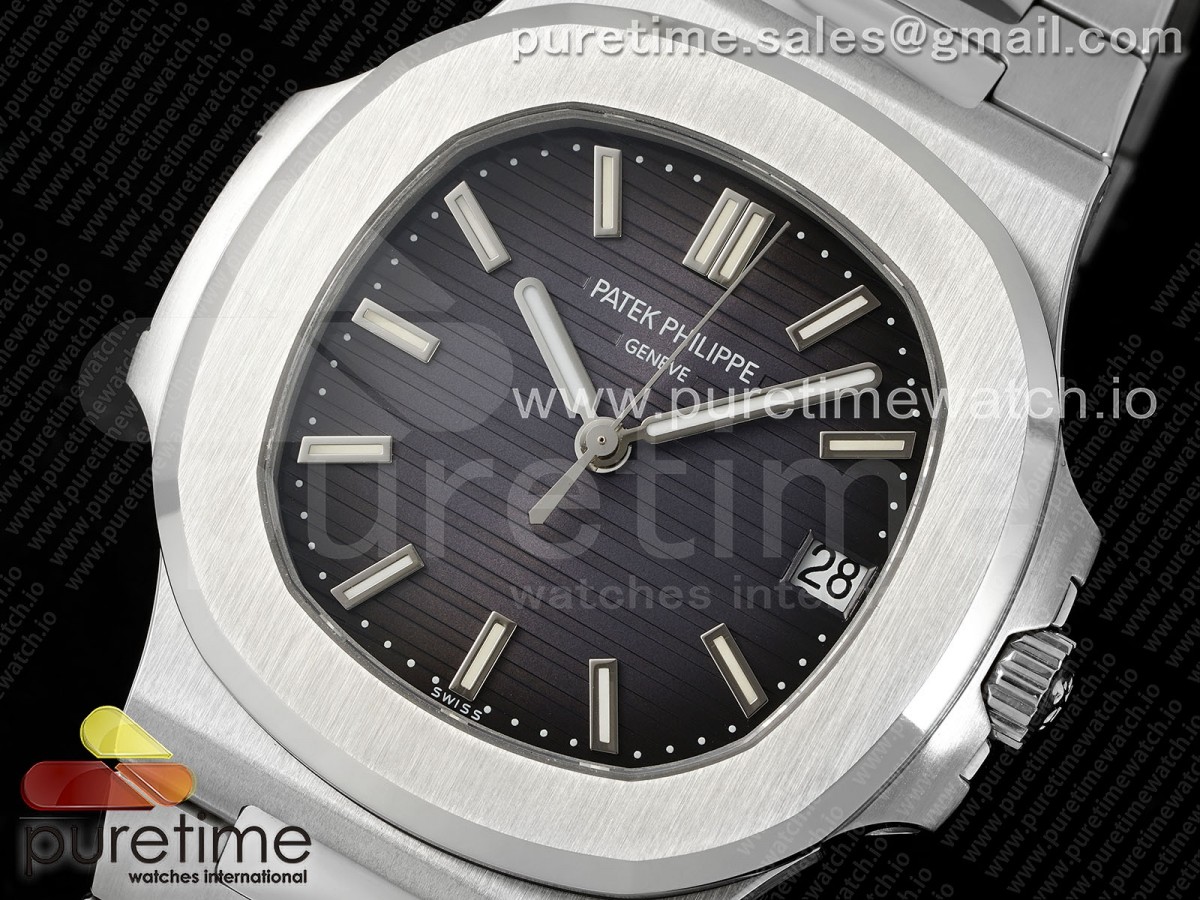 Nautilus 5711 SS PPF Gray Dial on SS Bracelet A330 V5