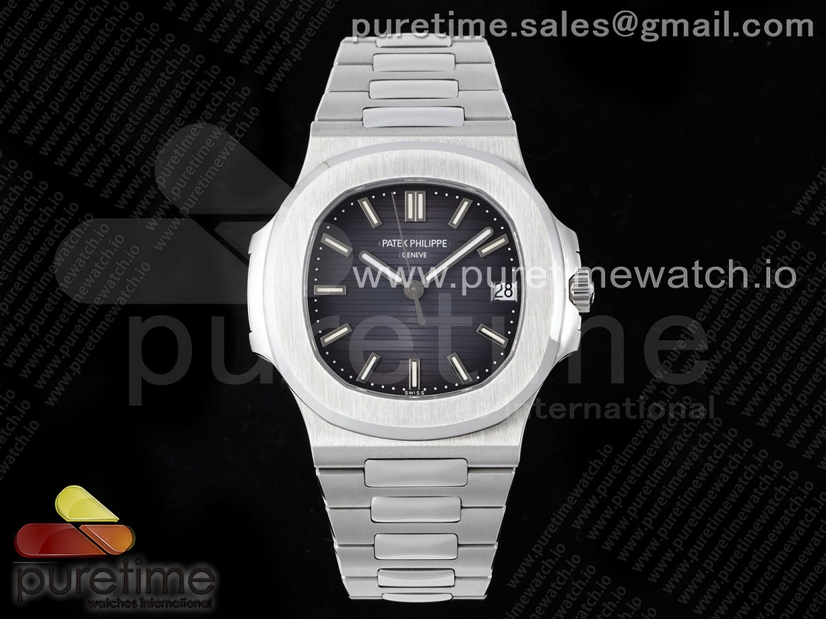 Nautilus 5711 SS PPF Gray Dial on SS Bracelet A330 V5