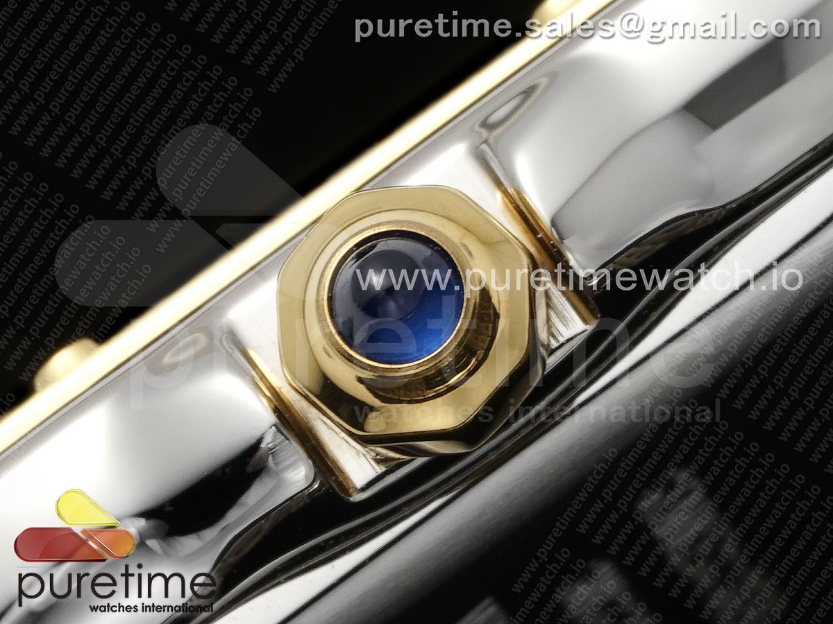 Panthère Ladies 22mm SS/YG AF White Dial on SS/YG Bracelet Ronda Quartz