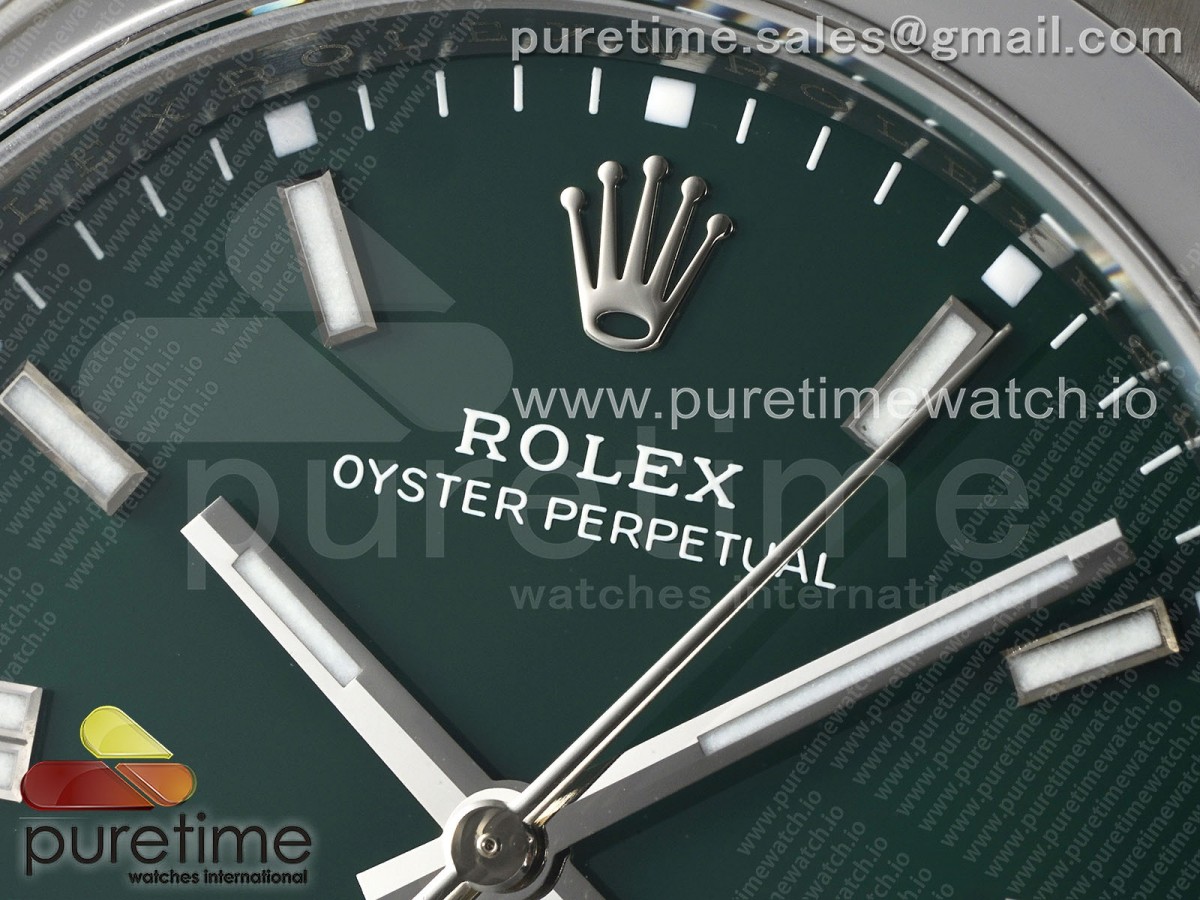 Oyster Perpetual 126000 36mm VSF 904L Steel Green Dial VS3230 V2