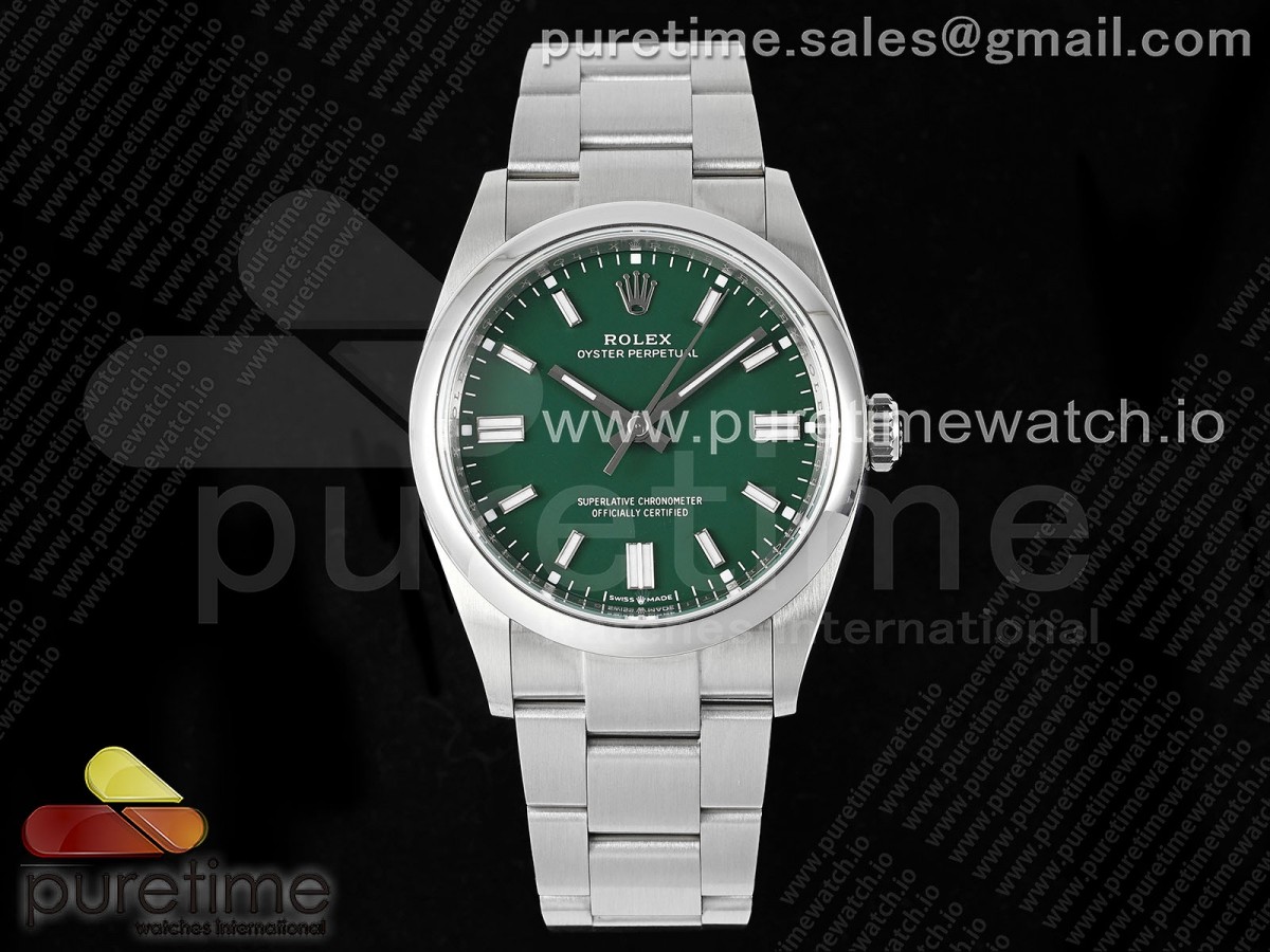 Oyster Perpetual 126000 36mm VSF 904L Steel Green Dial VS3230 V2