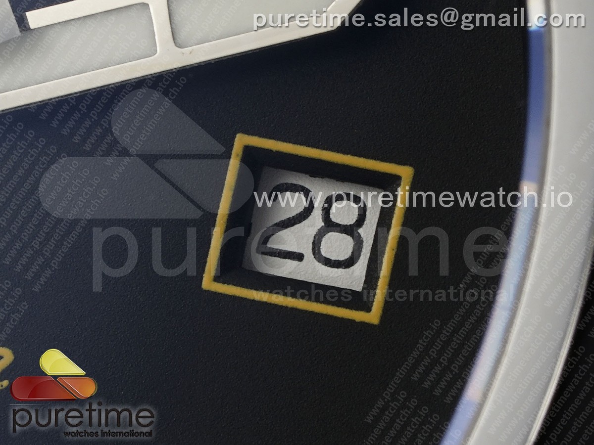 Superocean Automatic 44 EF Black/Yellow Dial on SS Bracelet A2824