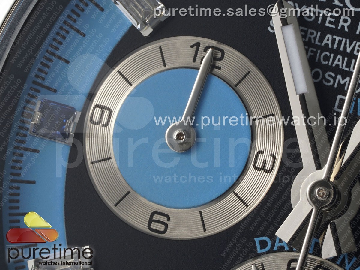 Daytona DIW Carbon Rainbow EF Blue/Black Dial on Blue Nylon Strap A7750