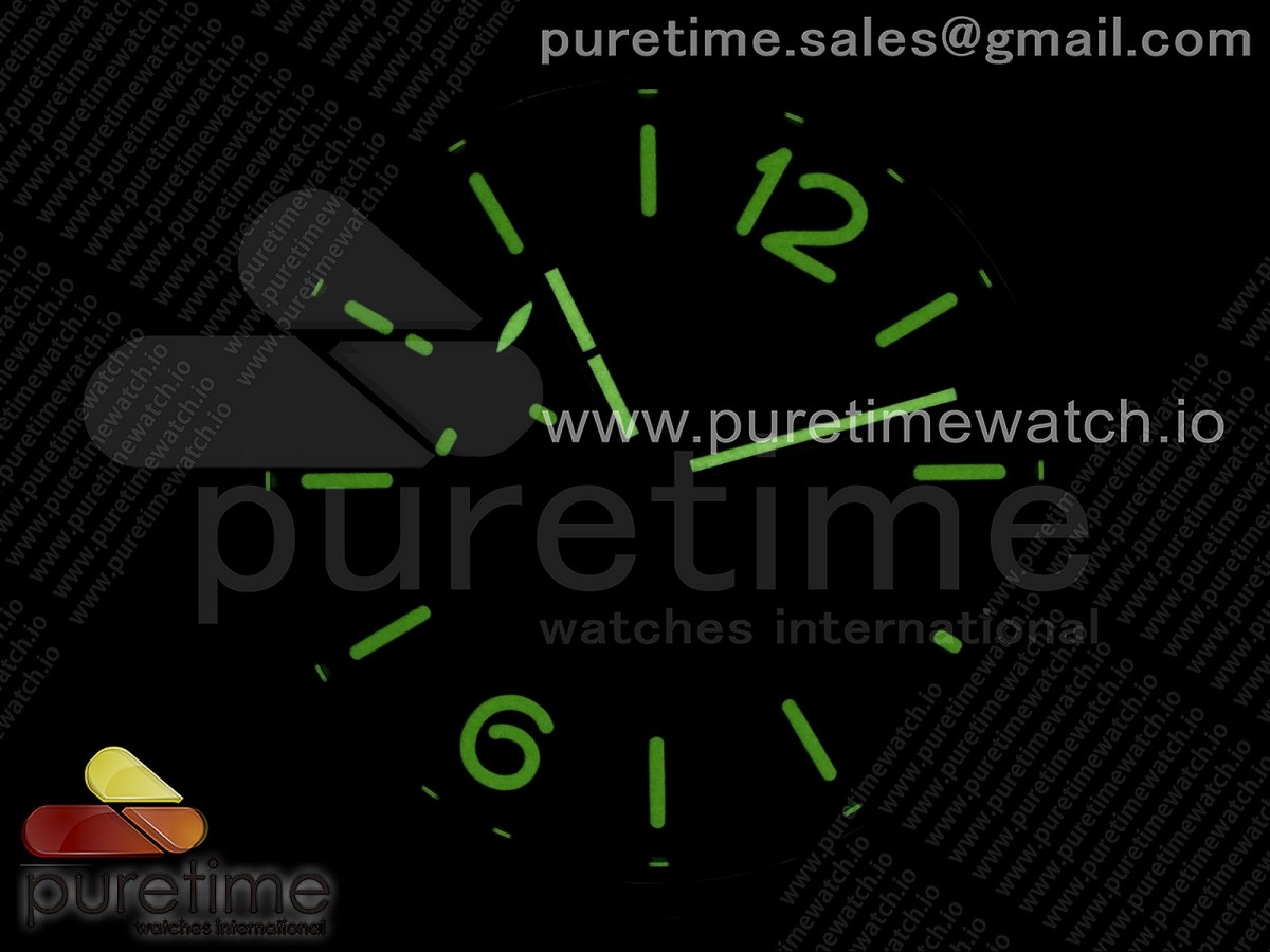 PAM1386 Radiomir Quaranta TTF Green Dial on Brown Leather Strap A7750