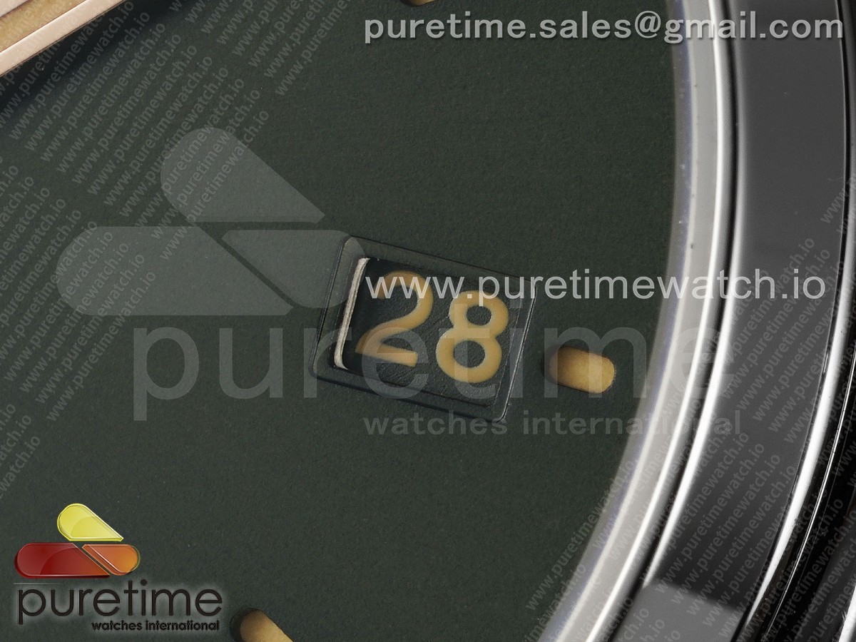 PAM1386 Radiomir Quaranta TTF Green Dial on Brown Leather Strap A7750